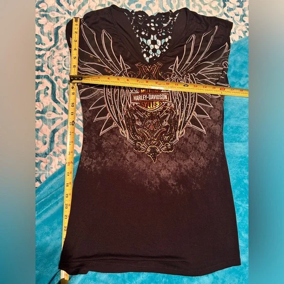 Harley Davidson women’s top. Size medium - Picture 3 of 5